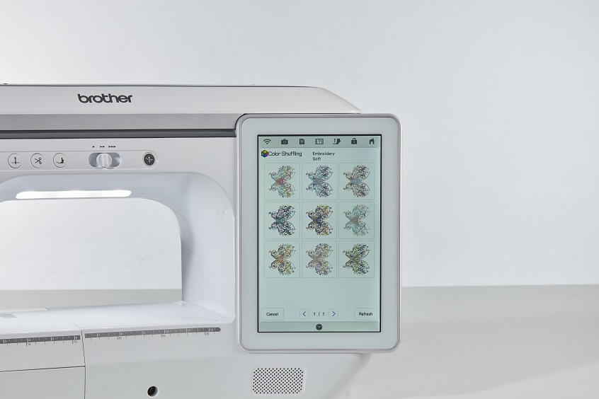 Nieuw bij De Textielbeurs - De revolutionaire nieuwe machine van Brother: Luminaire XP1