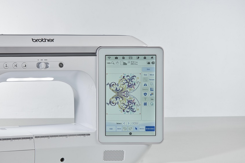 Nieuw bij De Textielbeurs - De revolutionaire nieuwe machine van Brother: Luminaire XP1